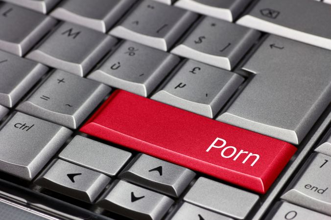 Computer Key - Porn